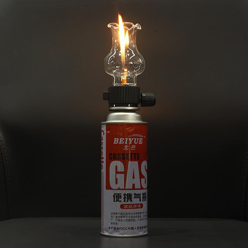 Outdoor Camping Gas Stove - Card Stove Gas Cylinder Head Lighter