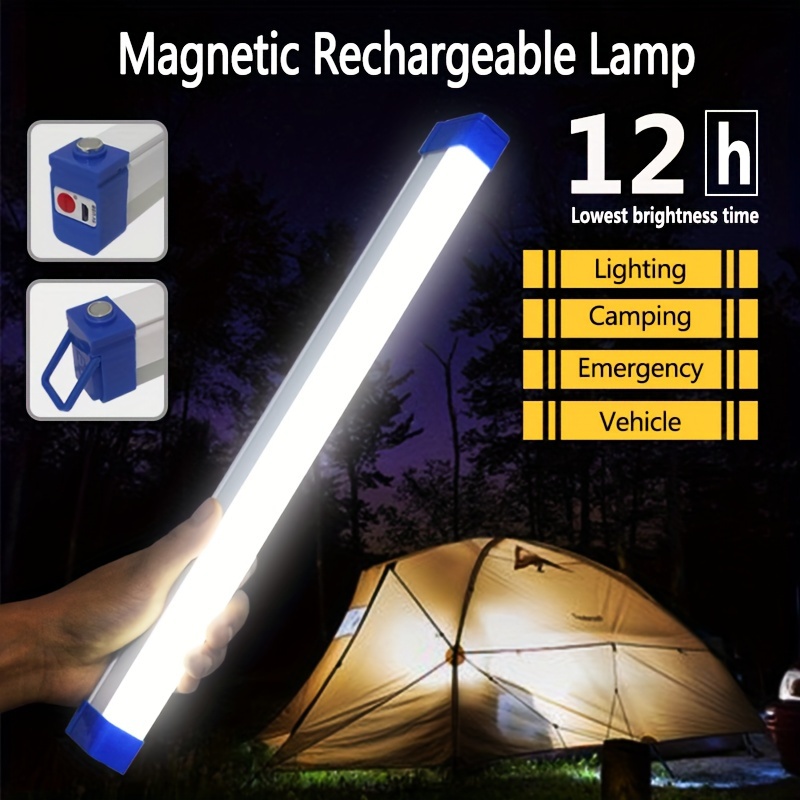 Outdoor Camping Light Portable - Super Bright LED Flashlight USB Rechargeable