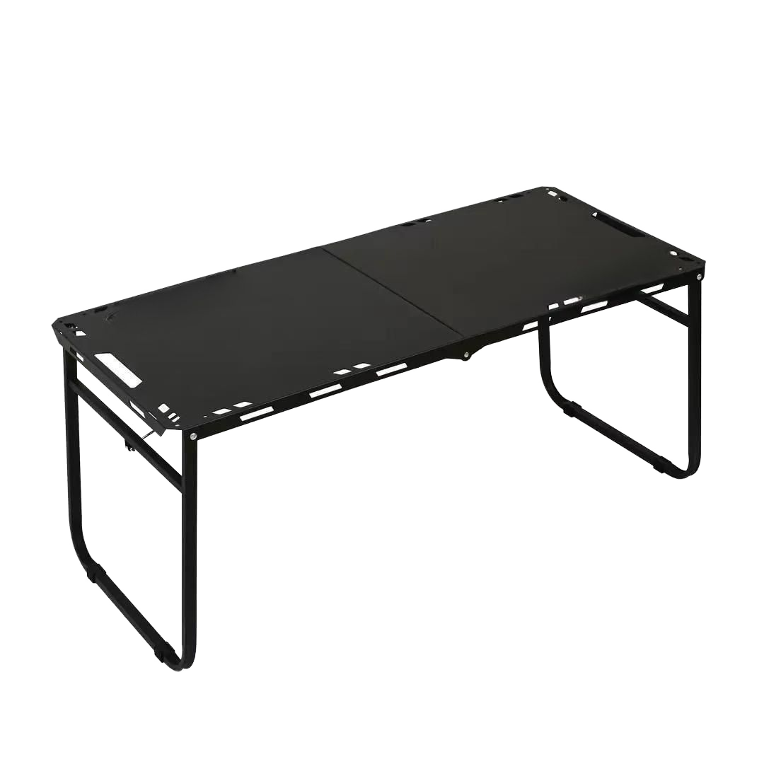 Outdoor Camping Cooking Table - Folding Camping Table Portable Metal Outdoor