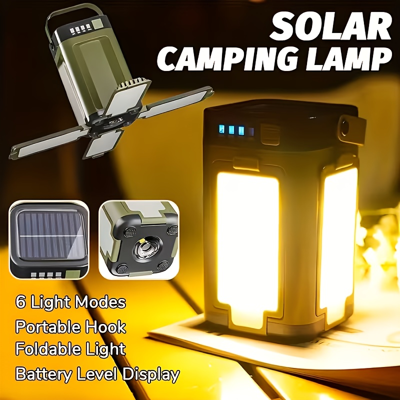 Solar Outdoor Portable Camping - огляд і ціна Outdoor Camping Light Portable