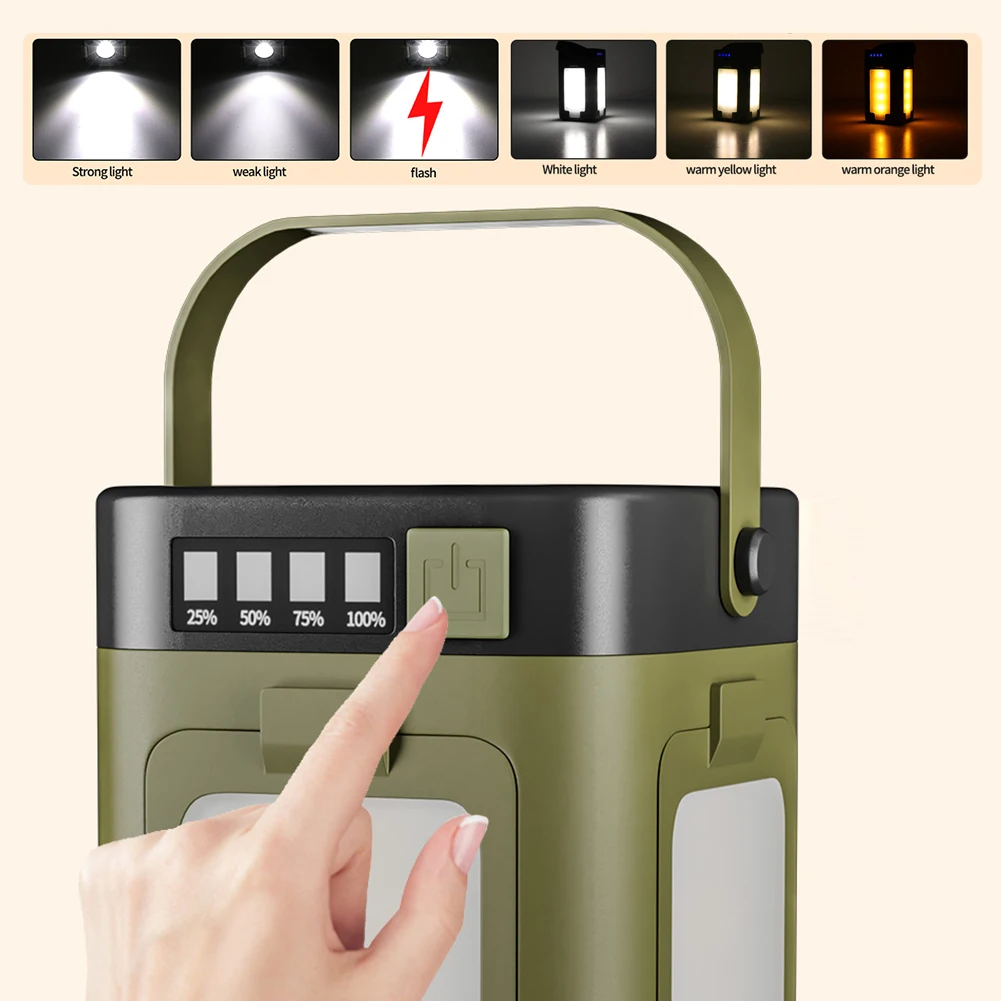 Solar Outdoor Portable Camping - огляд і ціна Outdoor Camping Light Portable