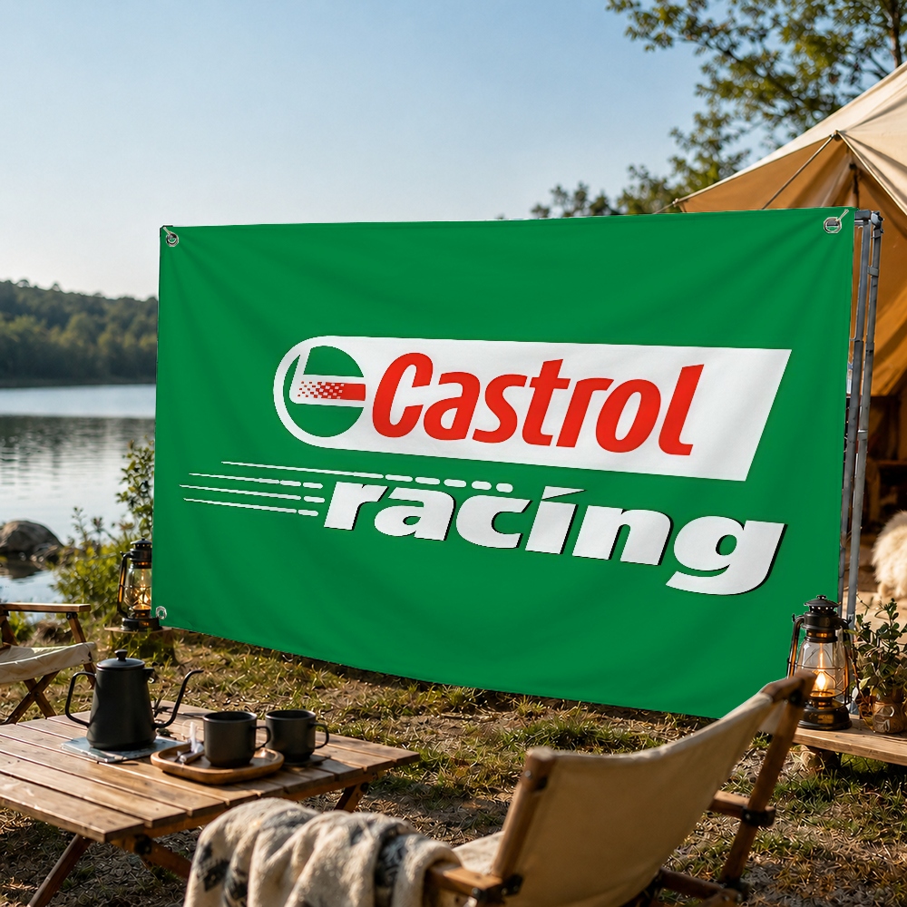 C-Castrol Moto Oil Brand Flag  - огляд і ціна Outdoor Camping Brand
