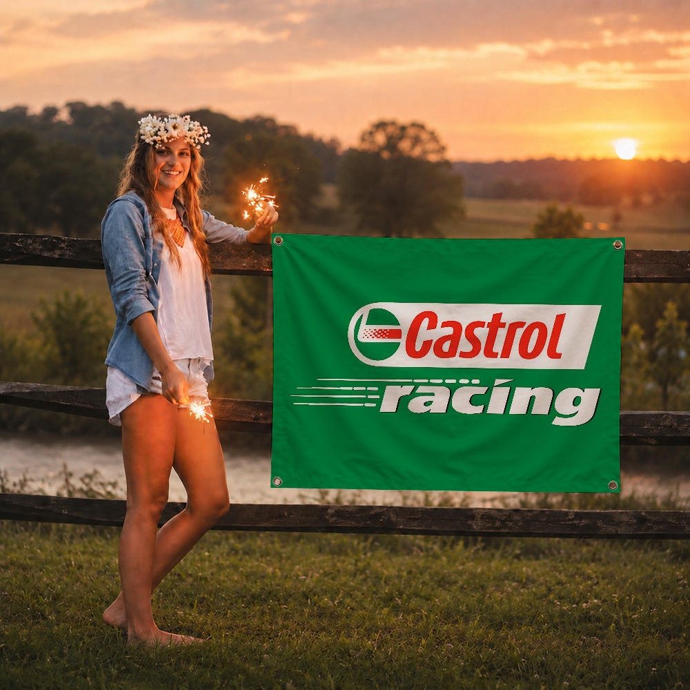 C-Castrol Moto Oil Brand Flag  - огляд і ціна Outdoor Camping Brand