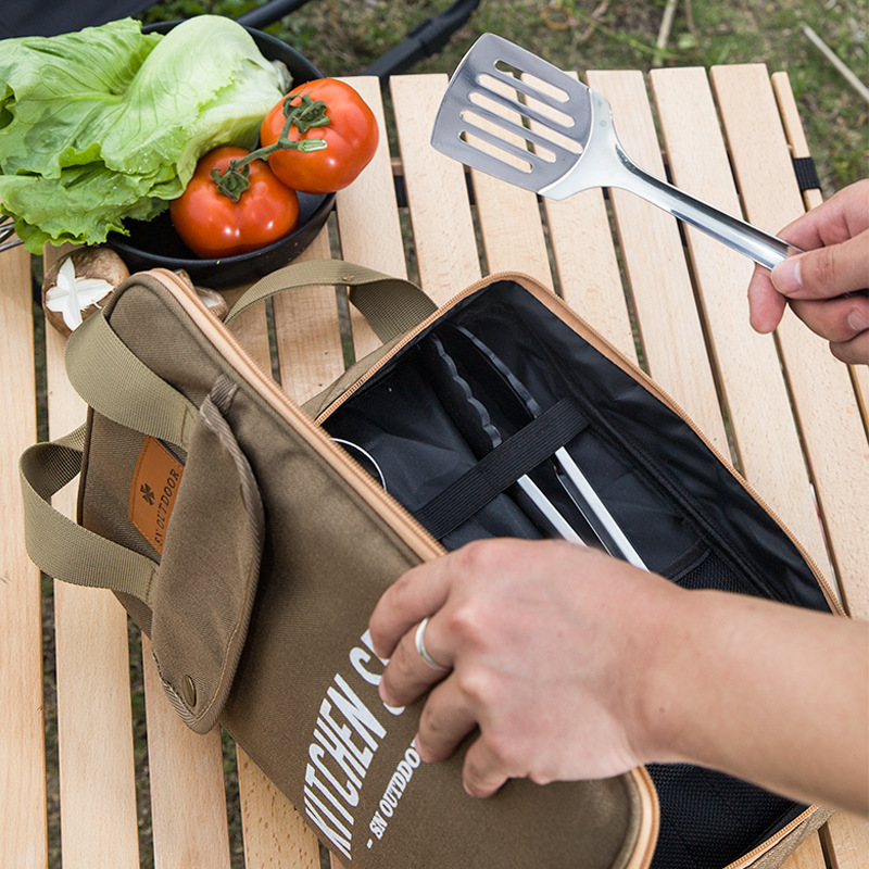 8pcs Camping Kitchen Cookware  - огляд і ціна Outdoor Camping World