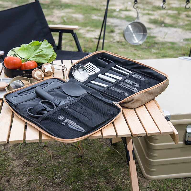 8pcs Camping Kitchen Cookware  - огляд і ціна Outdoor Camping World