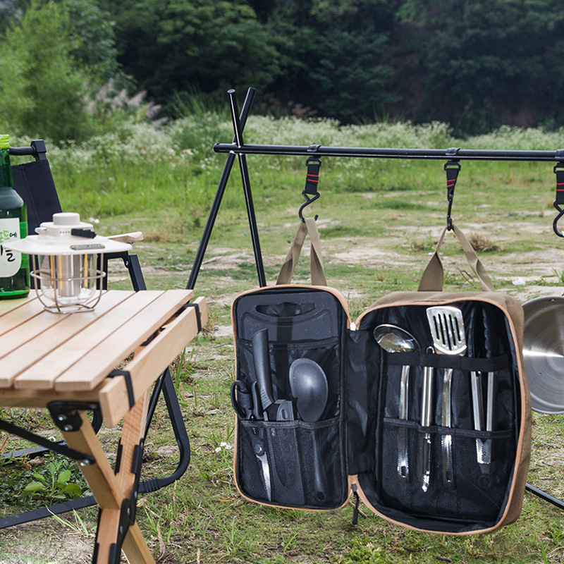 8pcs Camping Kitchen Cookware  - огляд і ціна Outdoor Camping World