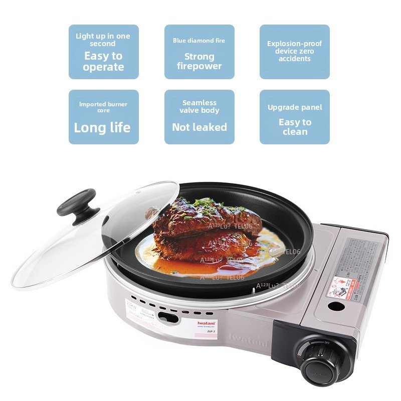 Portable Windproof Gas Stove B - огляд і ціна Outdoor Camping Gas Stove
