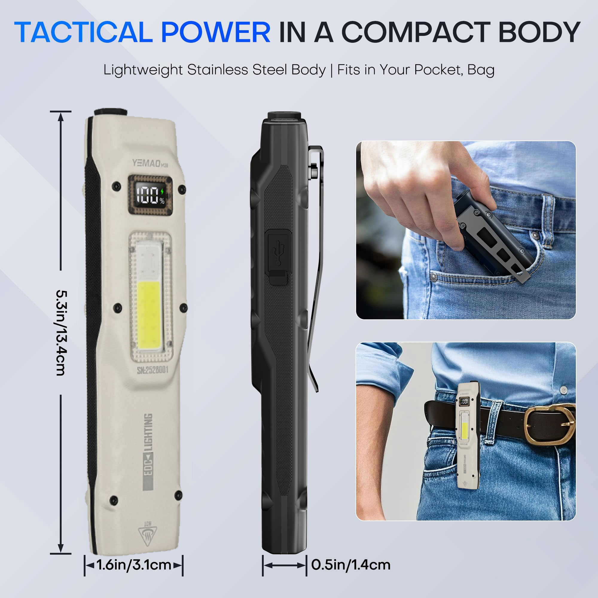 Portable 880LM YEMAO M28 Ultra - огляд і ціна Outdoor Camping Light Portable