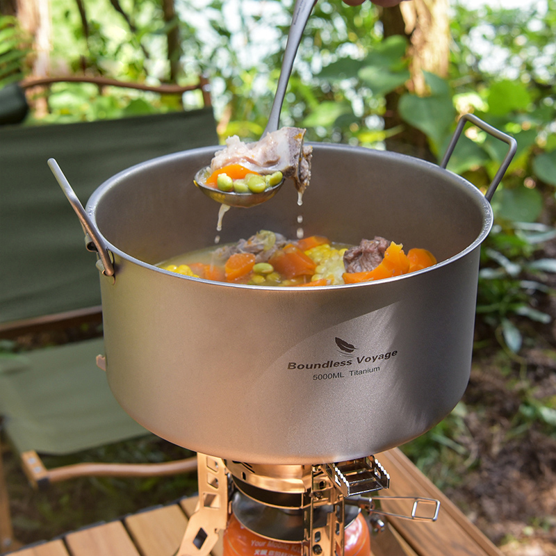 Boundless Voyage Titanium Pot  - огляд і ціна Outdoor Camping World