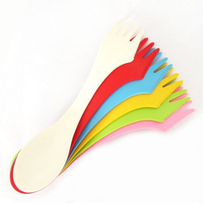 6PCS 3-in-1 Camp Utensils Set  - огляд і ціна Outdoor Camping World
