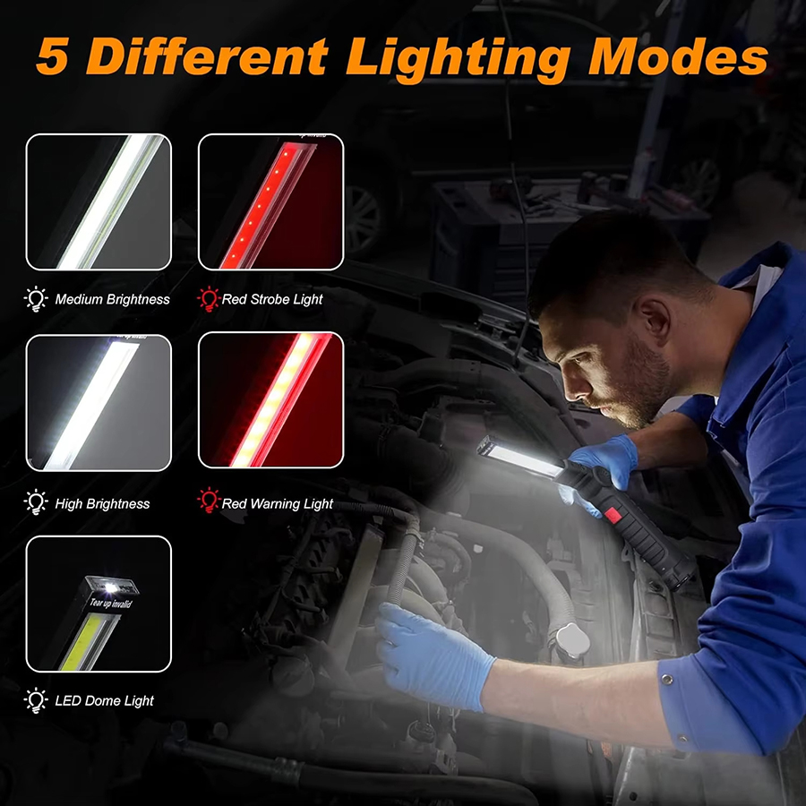 Portable LED Flashlight with M - огляд і ціна Outdoor Camping Light Portable