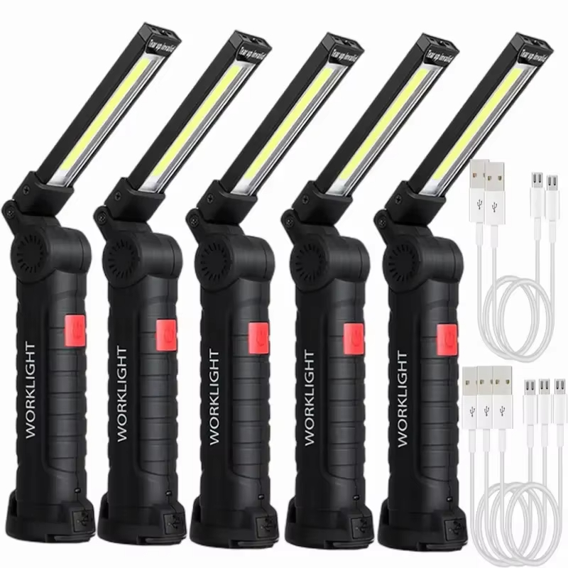 Portable COB LED Flashlight US - огляд і ціна Outdoor Camping Light Portable