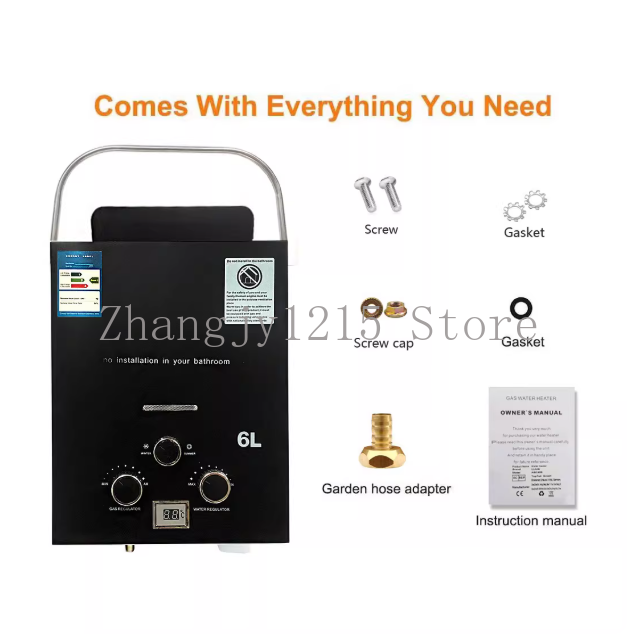 Propane LPG  Gas Tankless Wate - огляд і ціна Outdoor Camping Gas Heater