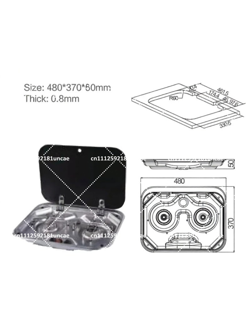 Outdoor RV Camper Kitchen Stai - огляд і ціна Outdoor Camping Gas Stove