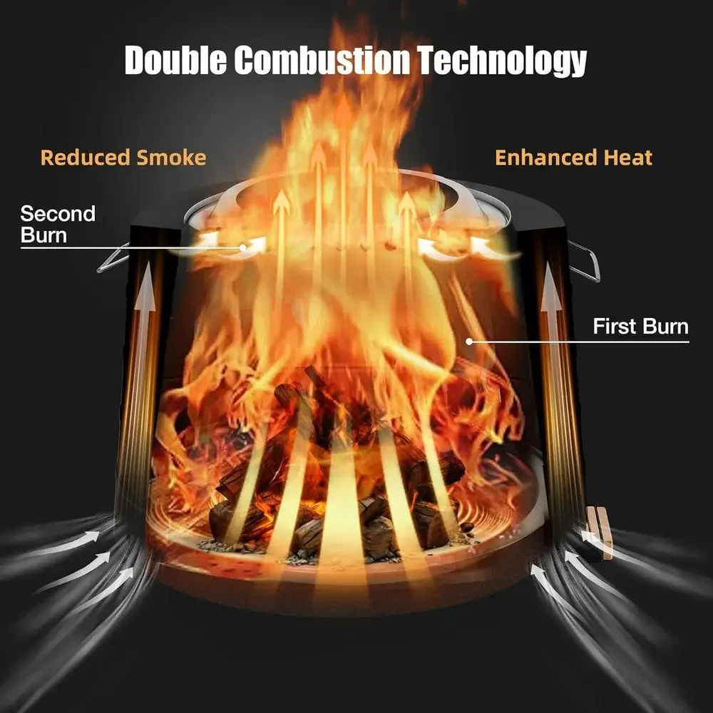 Portable 20 Stainless Steel Ou - огляд і ціна Outdoor Camping Fire Pit