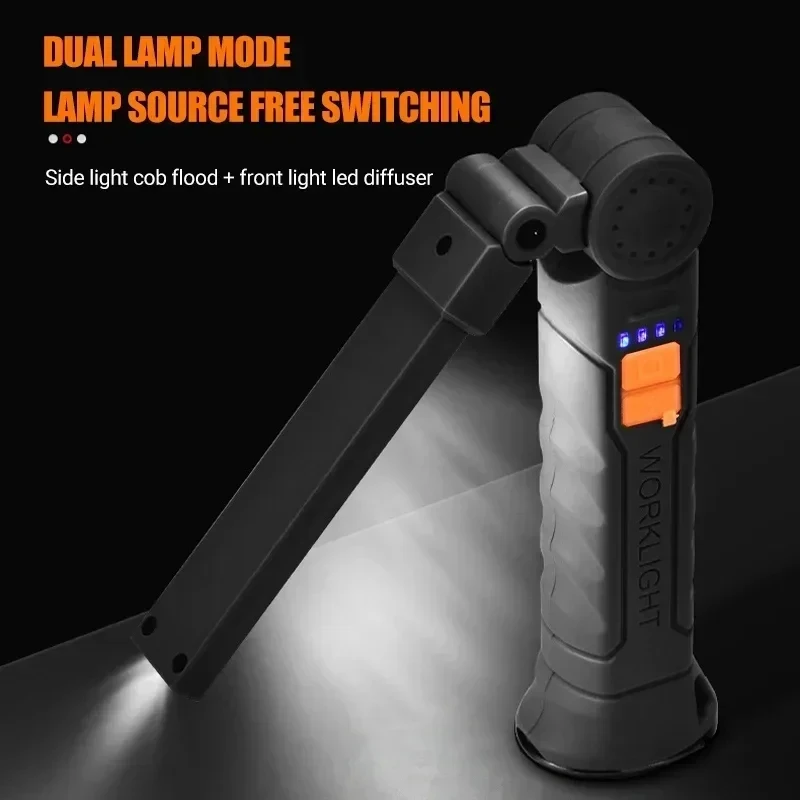 Portable COB LED Flashlight US - огляд і ціна Outdoor Camping Light Portable