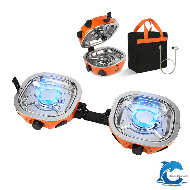 2026 New Double Head Cassette  - огляд і ціна Outdoor Camping Gas Stove