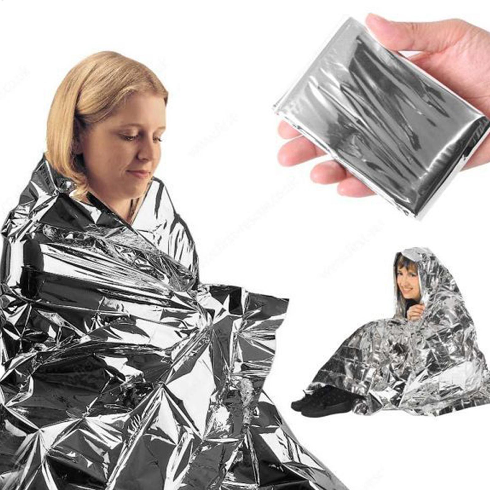 1PC Emergency Blanket Windproo - огляд і ціна Survival Kit