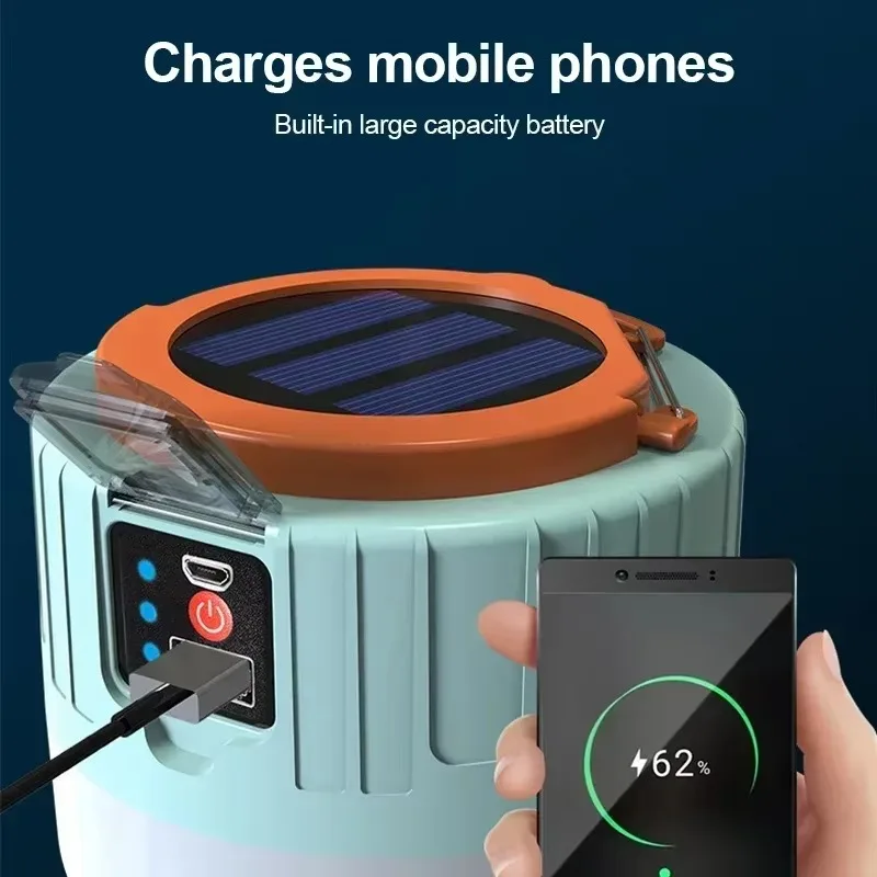Solar Camping Lantern Recharge - огляд і ціна Outdoor Camping Light Portable