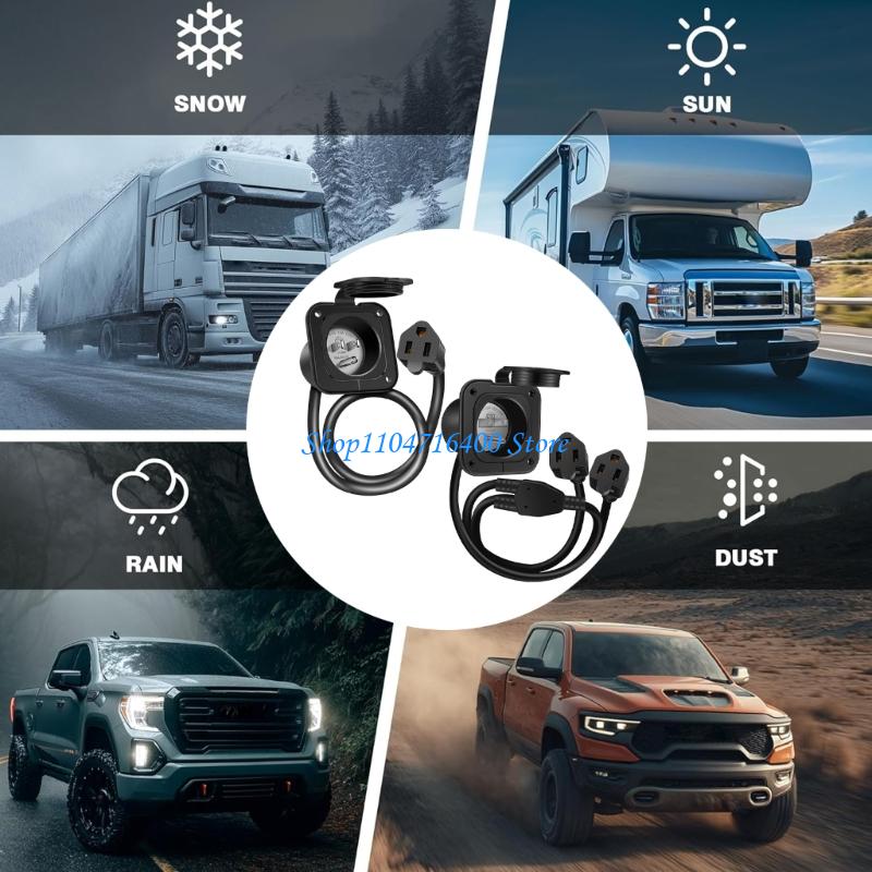 y1gd Waterproof Outlet Extensi - огляд і ціна Outdoor Camping Extension Cord