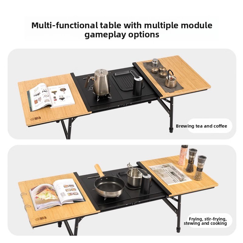 Aluminum IGT Camping Table, He - огляд і ціна Outdoor Camping Cooking Table