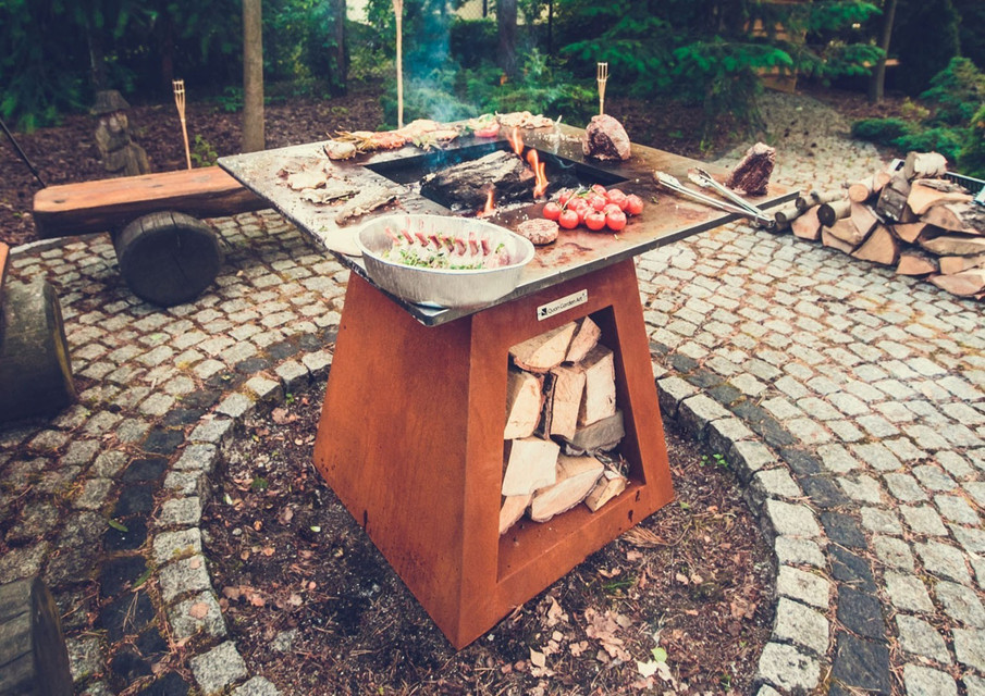 Outdoor Camping Charcoal Bbq G - огляд і ціна Outdoor Camping Fire Pit