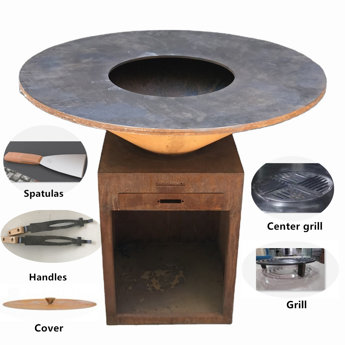 Outdoor Camping Charcoal Bbq G - огляд і ціна Outdoor Camping Fire Pit