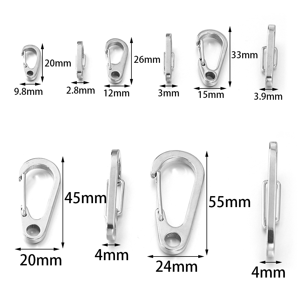 2-5pcs Stainless Steel Small M - огляд і ціна Outdoor Camping Bag