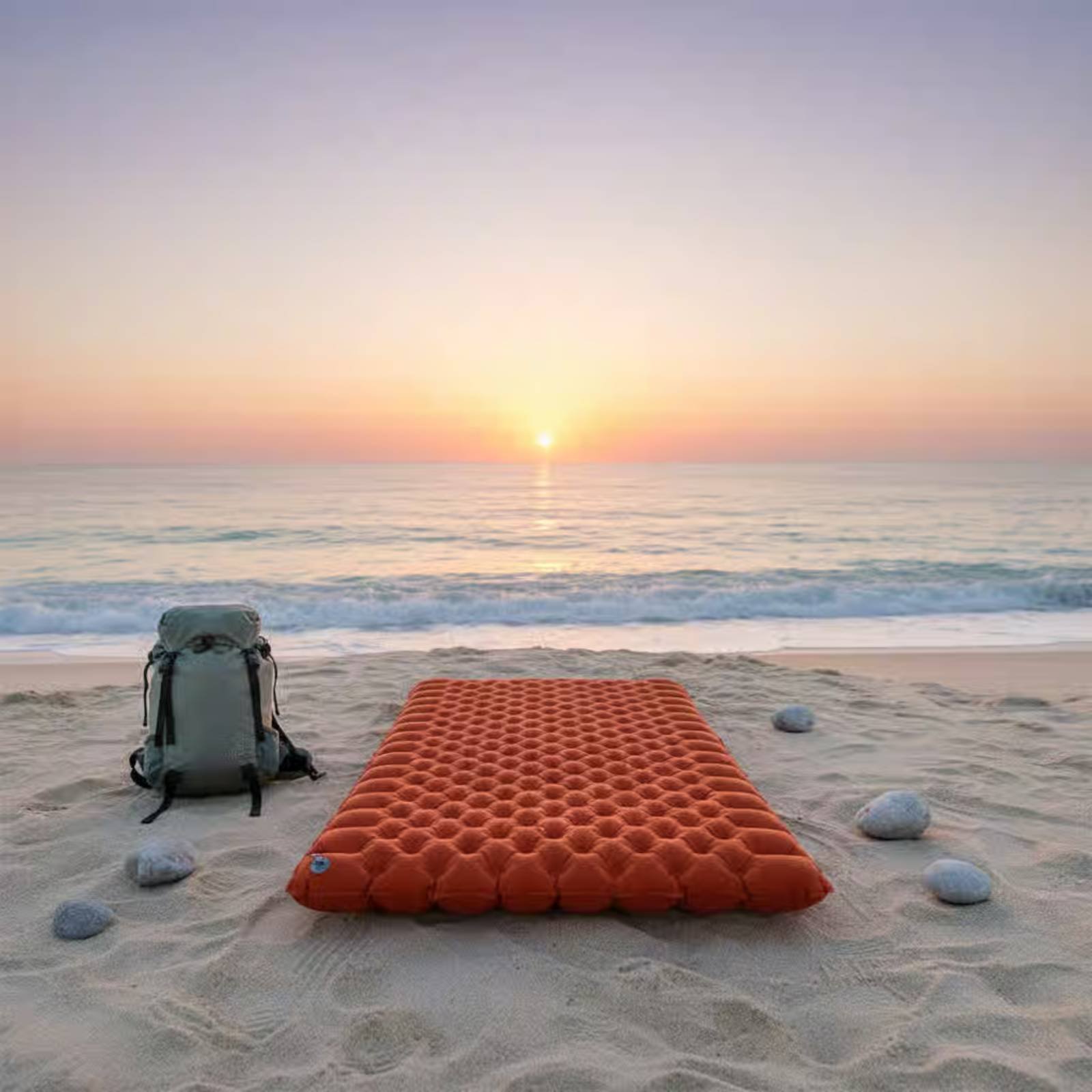Inflatable Camping Mat Nylon T - огляд і ціна Outdoor Camping Floor Mat