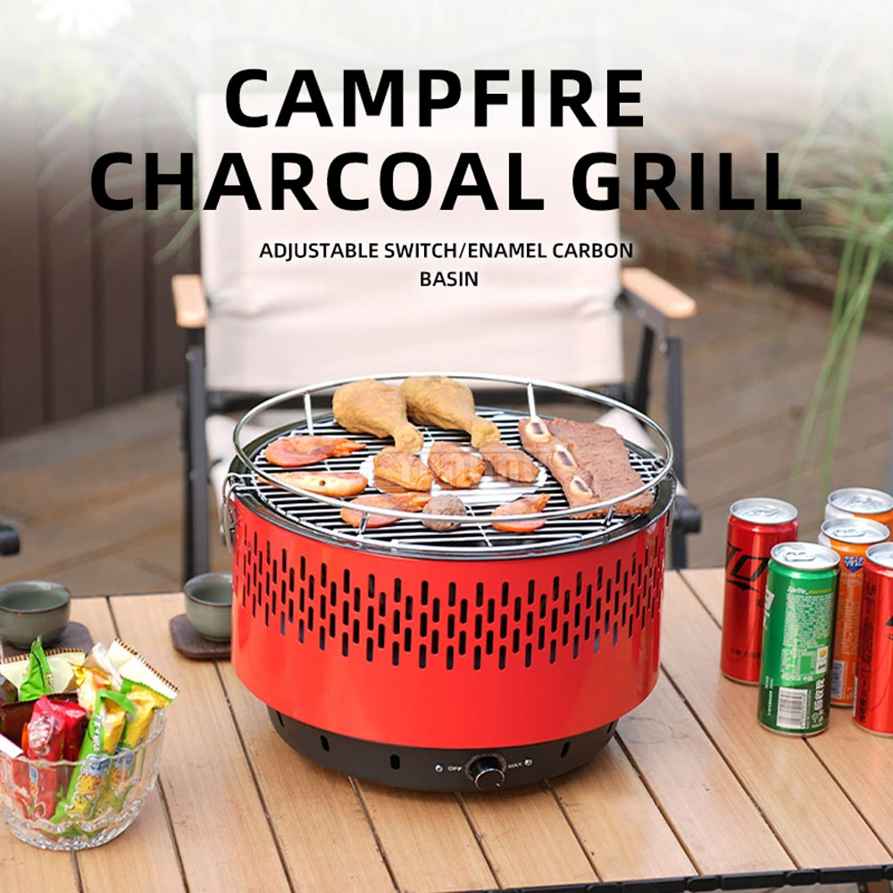 Outdoor Barbecue Grill, Portab - огляд і ціна Outdoor Camping Fire Pit
