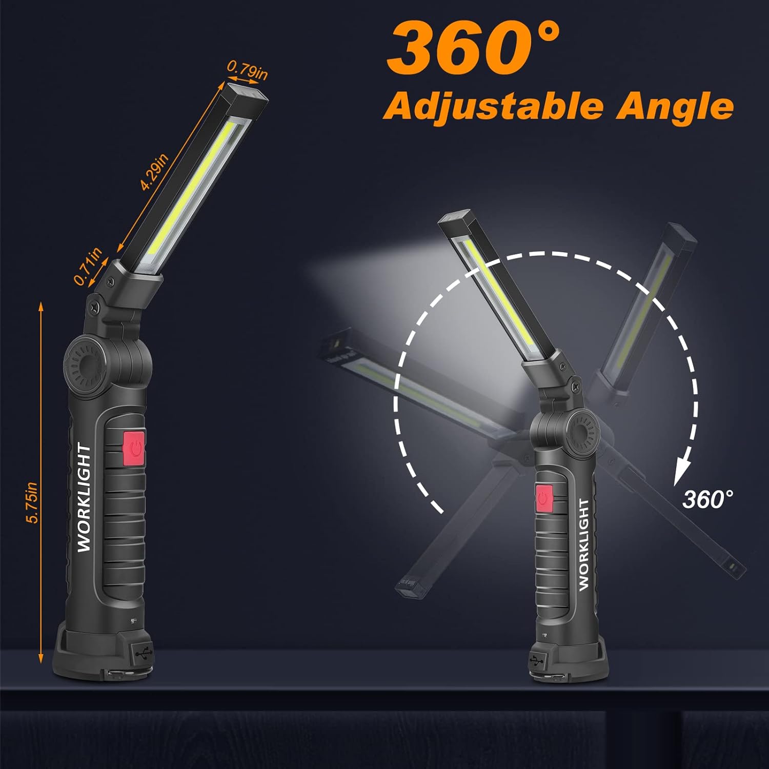 Portable Handheld Flashlight U - огляд і ціна Outdoor Camping Light Portable