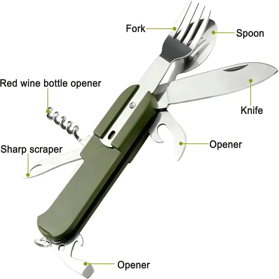 Camping Gear 5-in-1 Stainless  - огляд і ціна Outdoor Camping World