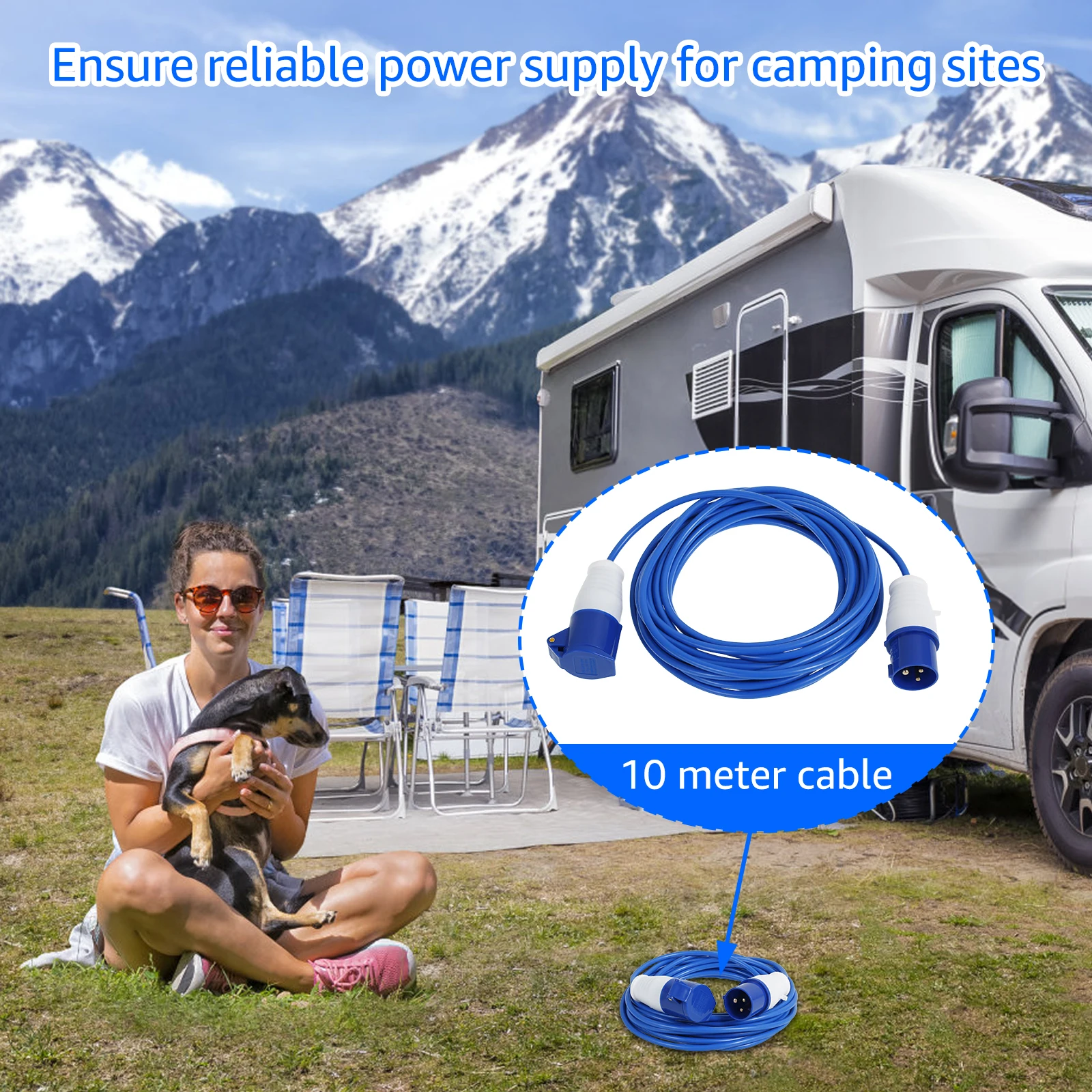 Camping Extension Cable Safe R - огляд і ціна Outdoor Camping Extension Cord