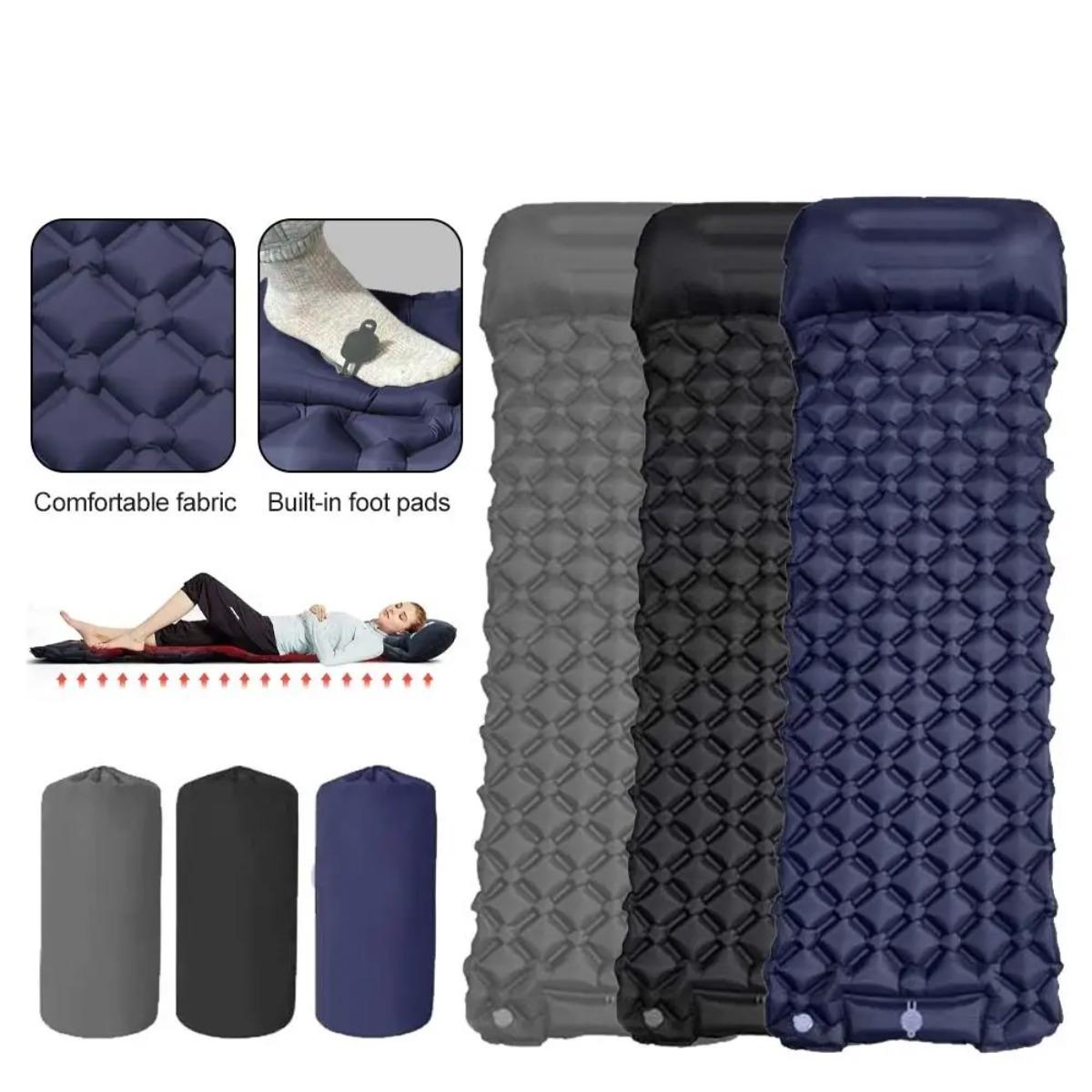 Single & Double Inflatable Air - огляд і ціна Outdoor Camping Floor Mat
