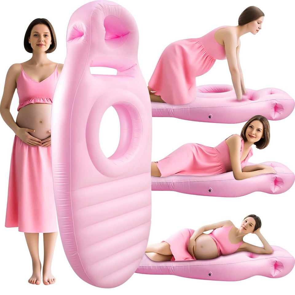 Inflatable Pregnancy Pillow Yo - огляд і ціна Inflatable Mattress