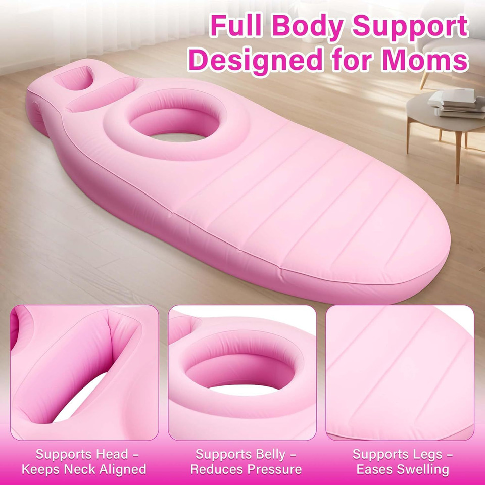 Inflatable Pregnancy Pillow Yo - огляд і ціна Inflatable Mattress