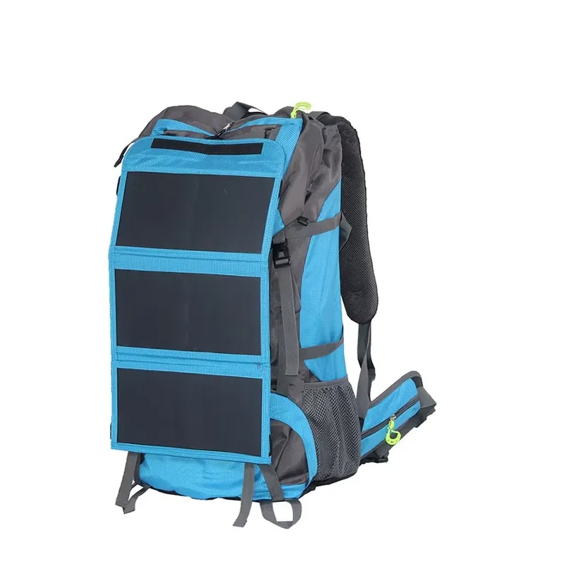 2026Custom Solar Panel Backpac - огляд і ціна Outdoor Camping Bag