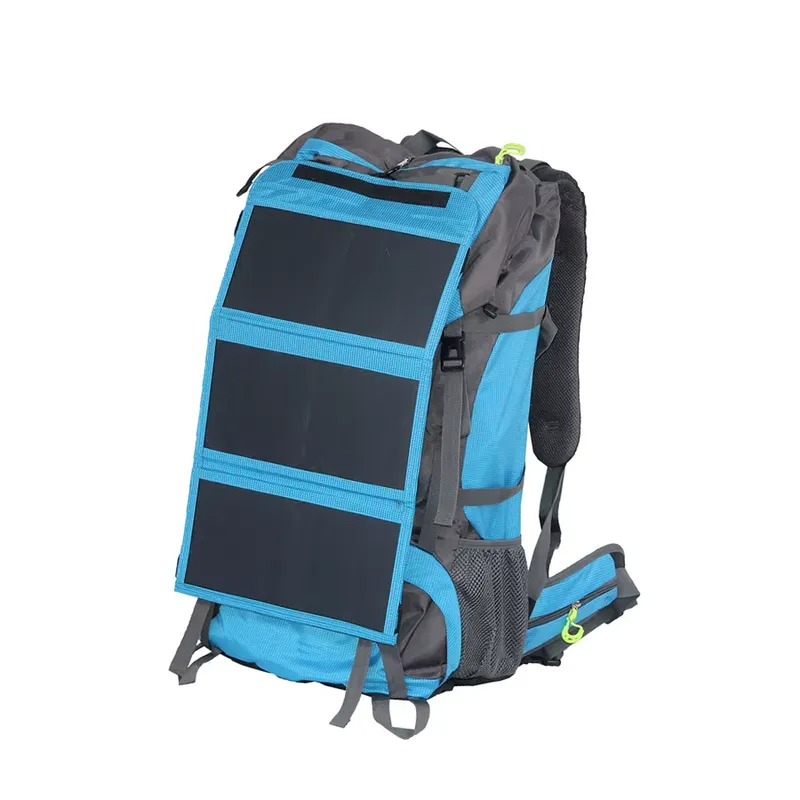 2026Custom Solar Panel Backpac - огляд і ціна Outdoor Camping Bag