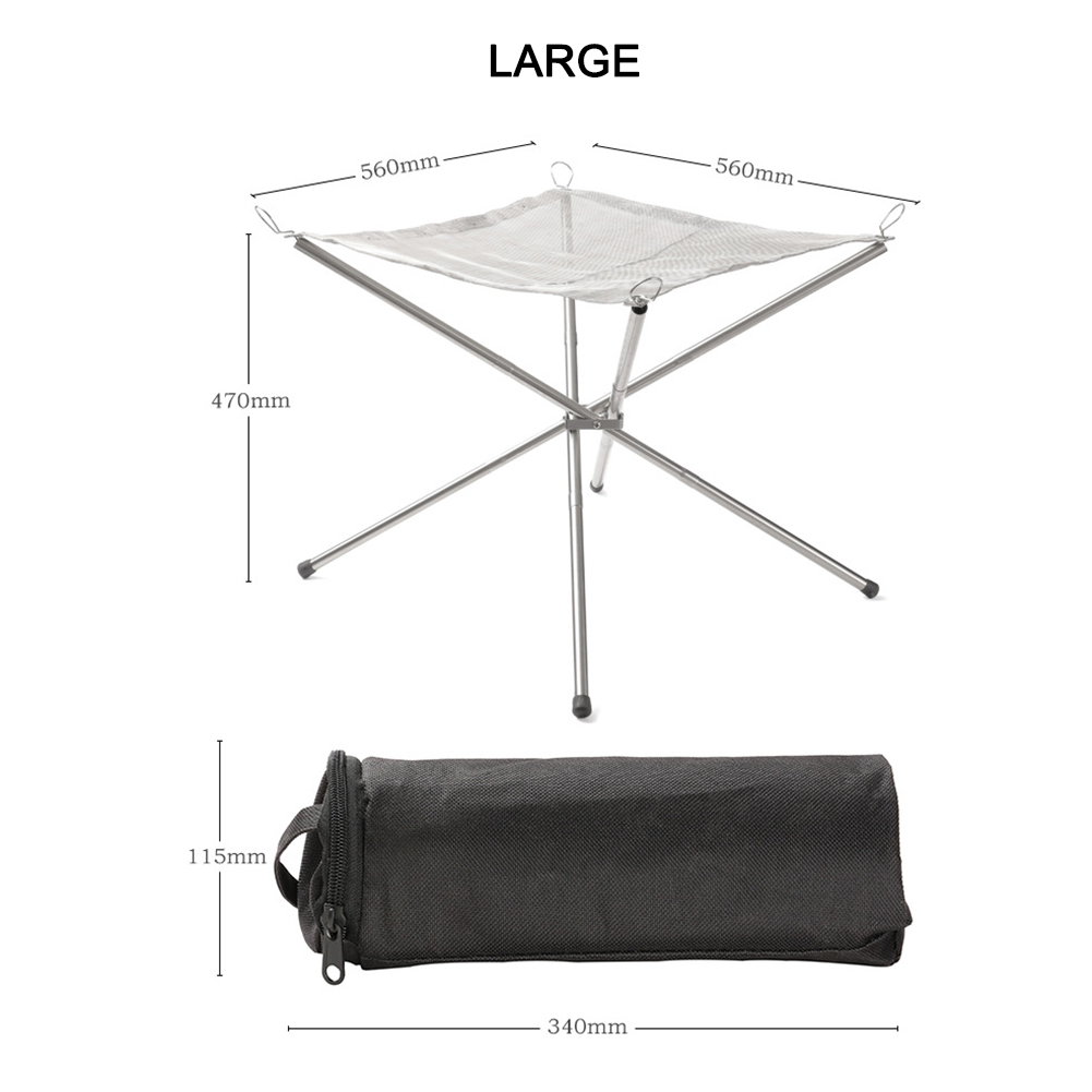 Portable Camping Fire Pit Gril - огляд і ціна Outdoor Camping Fire Pit