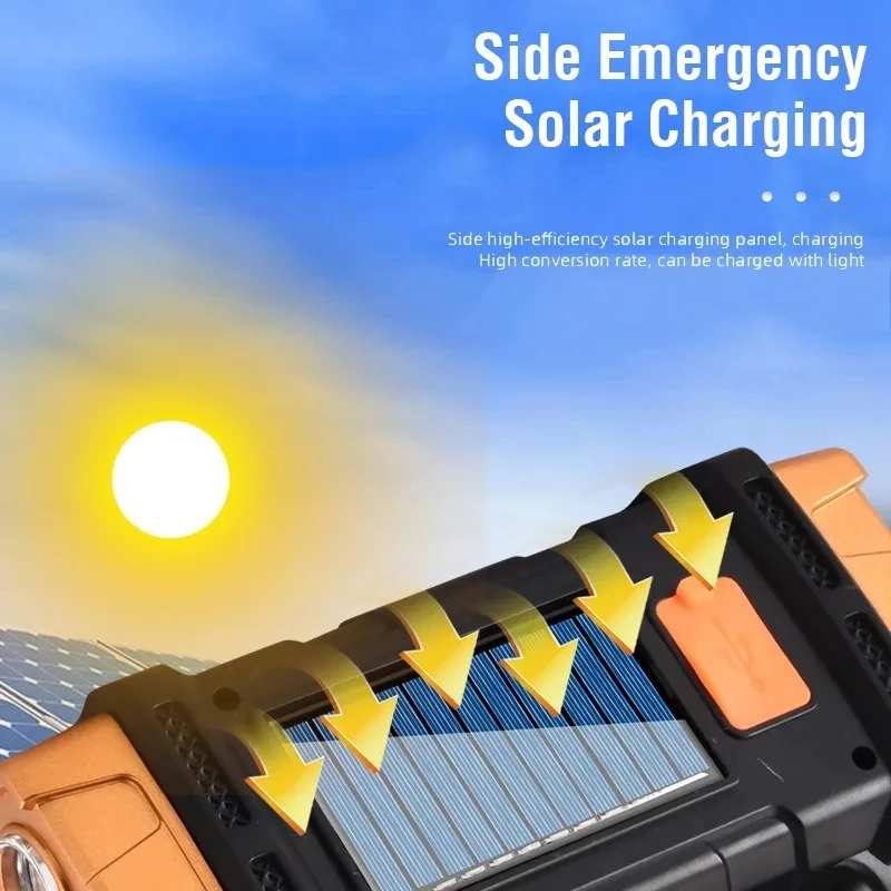 Portable Powerful USB Recharge - огляд і ціна Outdoor Camping Light Portable