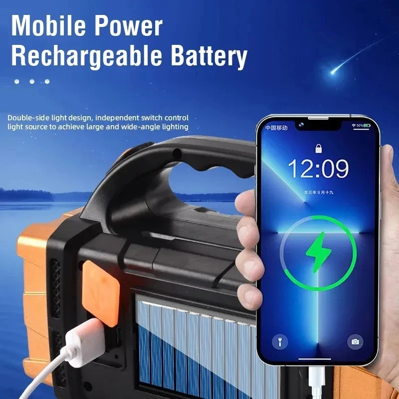 Portable Powerful USB Recharge - огляд і ціна Outdoor Camping Light Portable