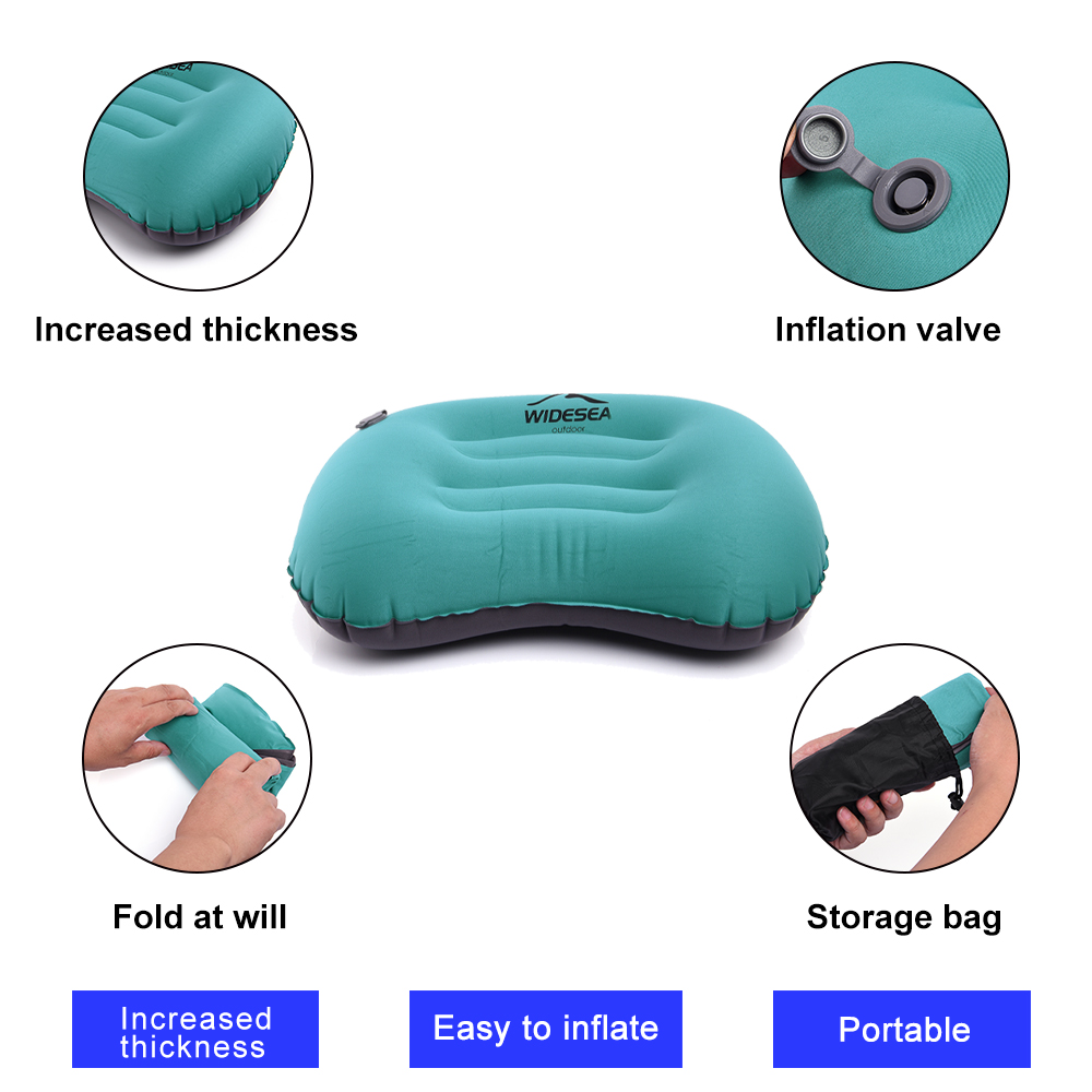 Widesea Portable Inflatable Pi - огляд і ціна Outdoor Camping Floor Mat