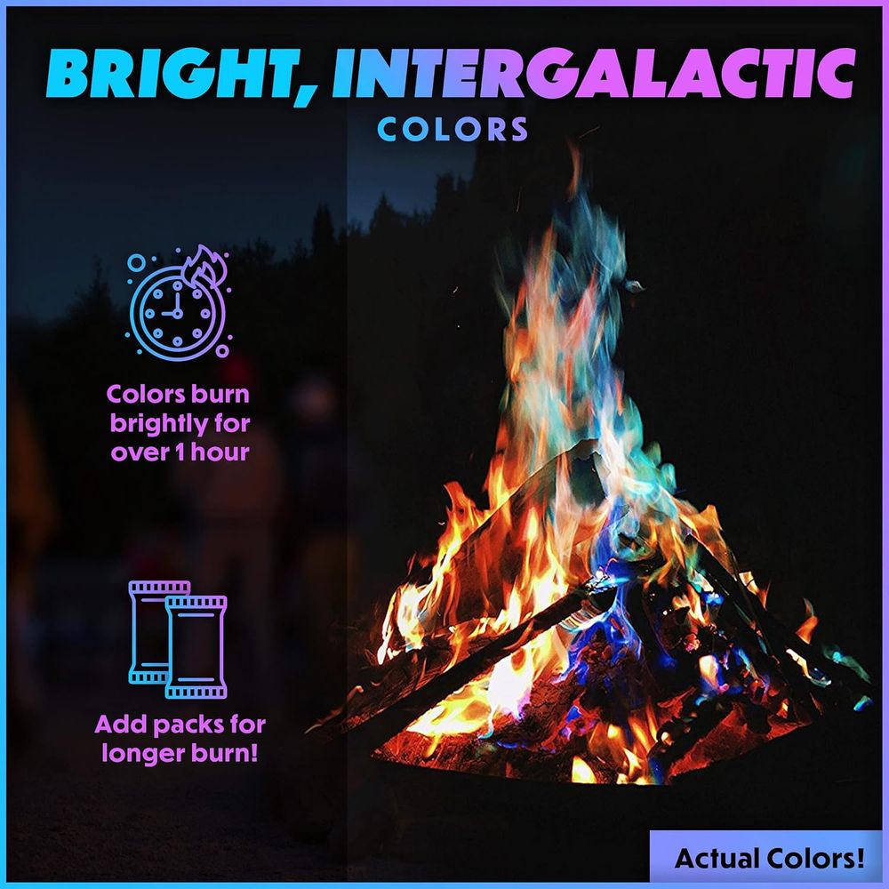 Color-Changing Fire Pit Packet - огляд і ціна Outdoor Camping Fire Pit