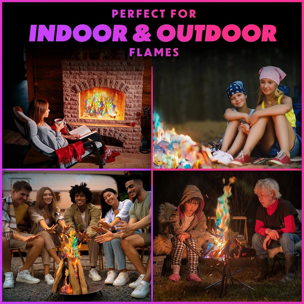 Color-Changing Fire Pit Packet - огляд і ціна Outdoor Camping Fire Pit