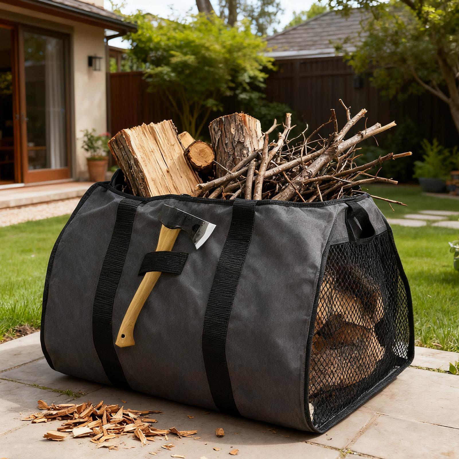 Firewood Carrier Large Portabl - огляд і ціна Outdoor Camping Bag