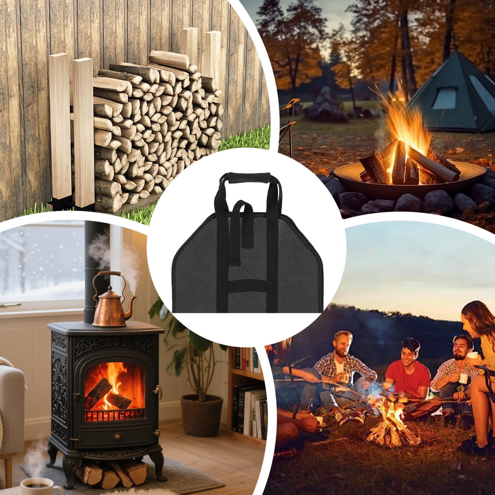 Firewood Carrier Large Portabl - огляд і ціна Outdoor Camping Bag