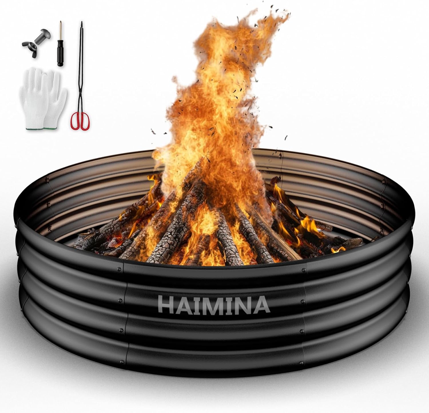 36 Inch Heavy Duty Fire Pit Ri - огляд і ціна Outdoor Camping Fire Pit