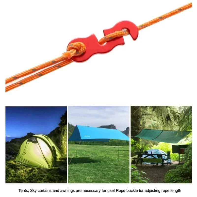Triple Eye S Shape Tent Wind R - огляд і ціна Outdoor Camping Extension Cord