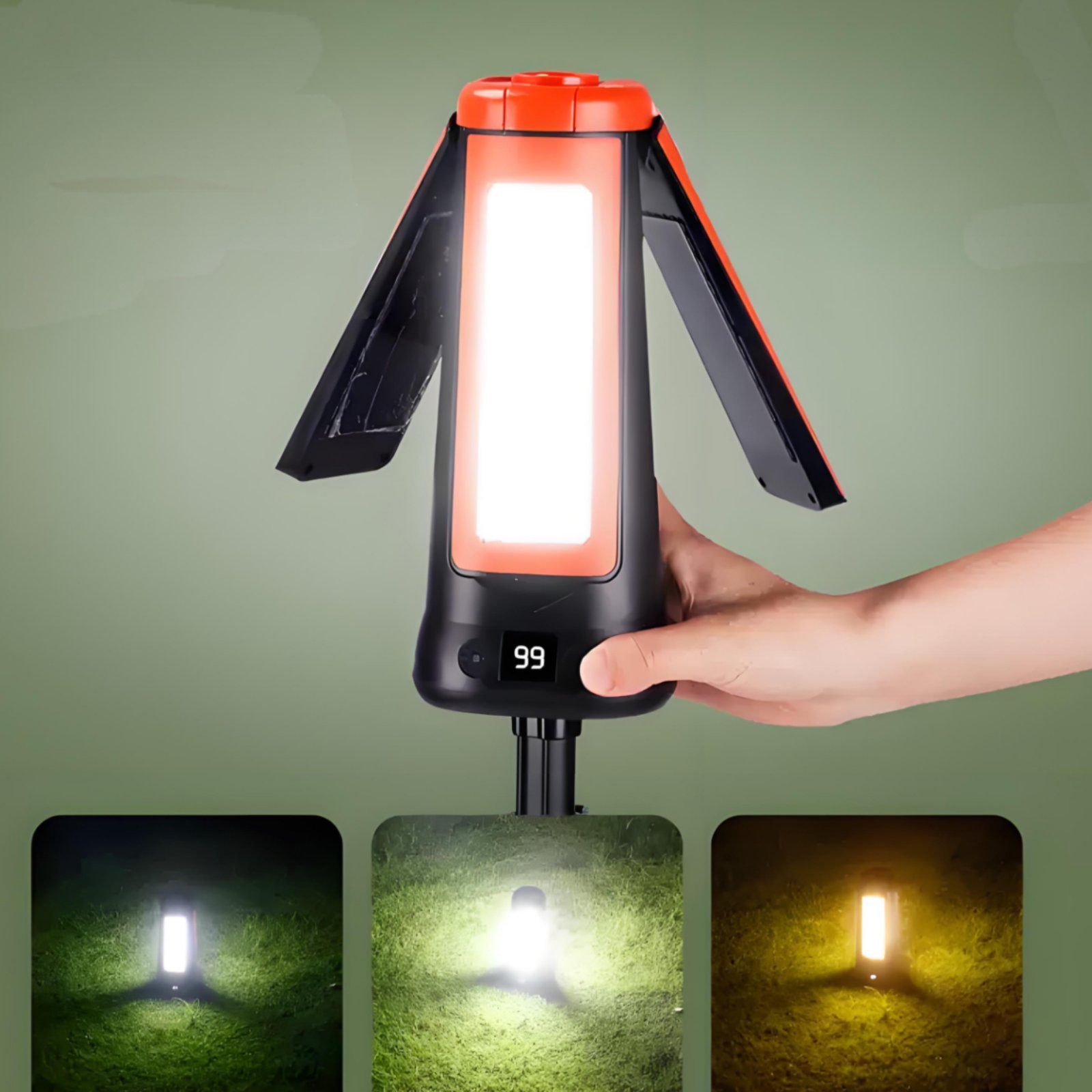 Telescopic Tent Lamp Adjustabl - огляд і ціна Outdoor Camping Light Portable