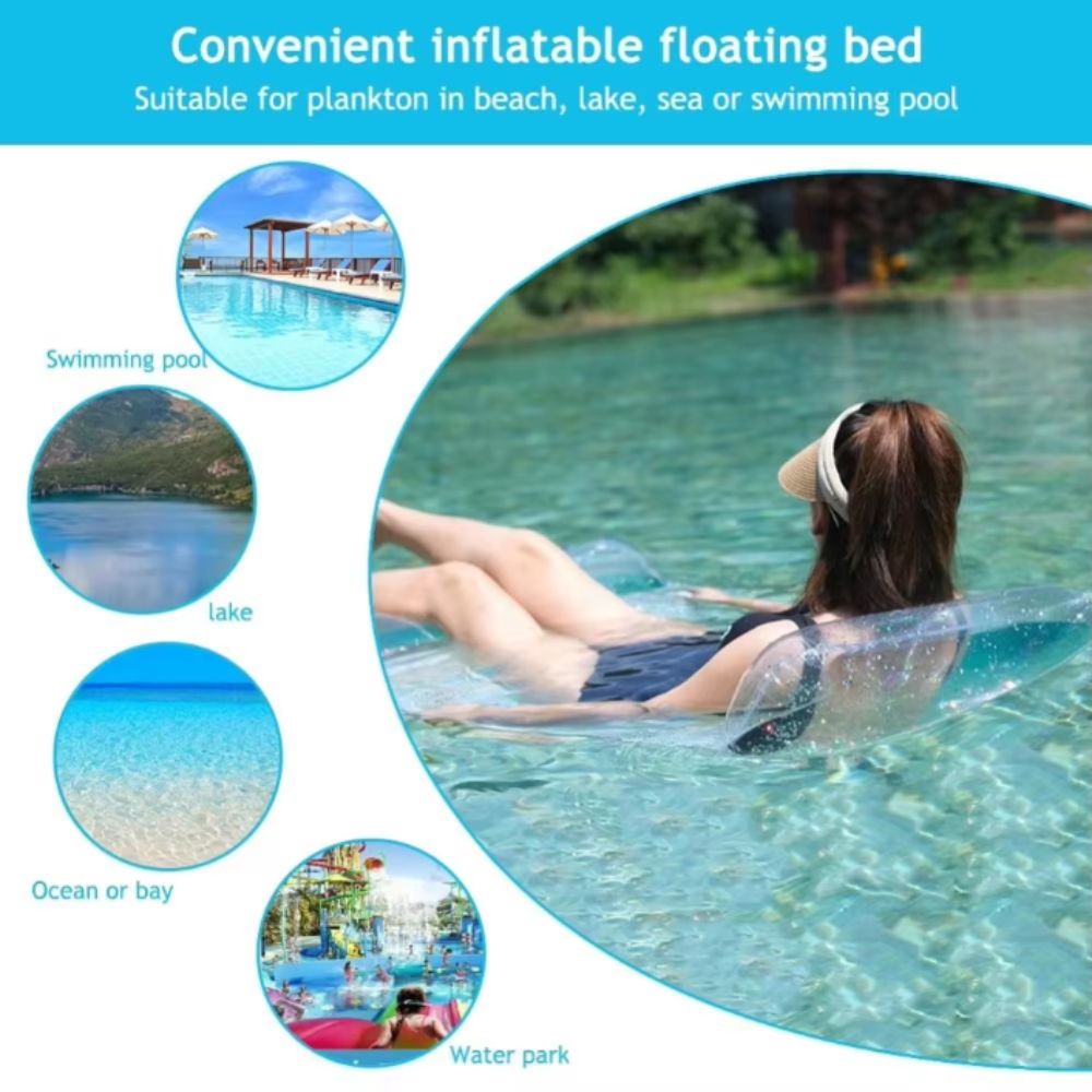 Foldable Inflatable Water Hamm - огляд і ціна Inflatable Mattress